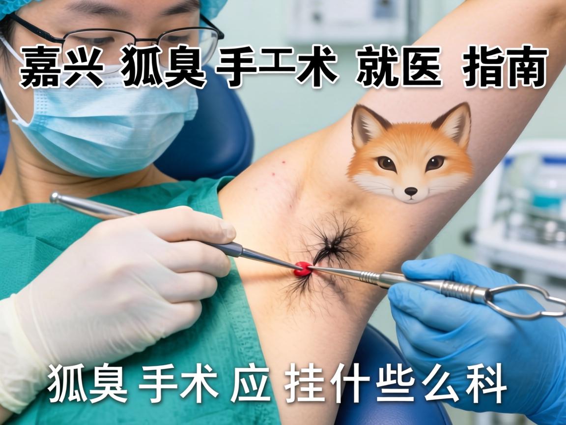 嘉兴狐臭手术就医指南，详解狐臭手术应挂什么科