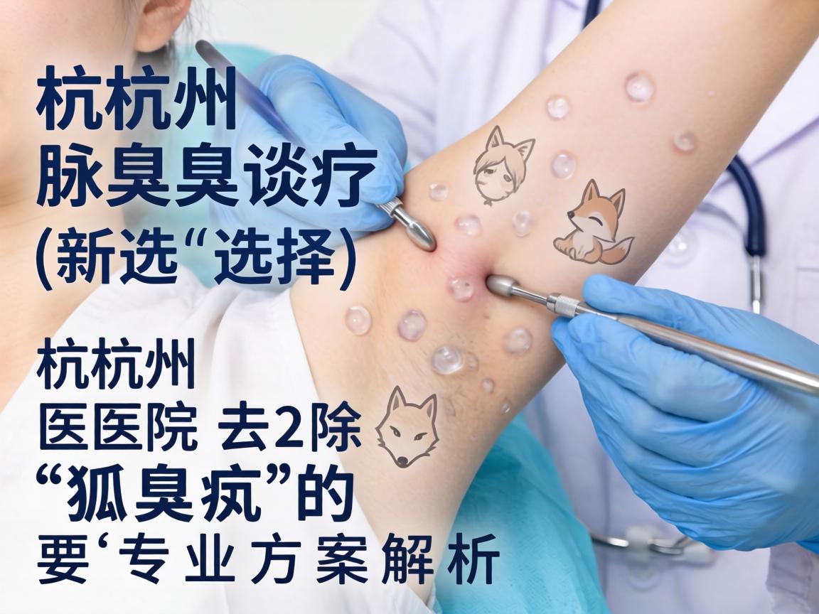 杭州腋臭诊疗新选择,杭州医院去除狐臭的专业方案解析 杭州腋臭诊疗新选择,杭州医院去除狐臭的专业方案解析