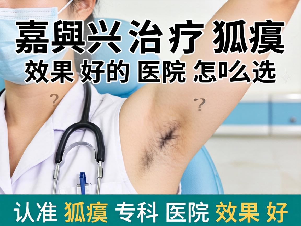 嘉兴治疗狐臭效果好的医院怎么选？认准狐臭专科医院效果好