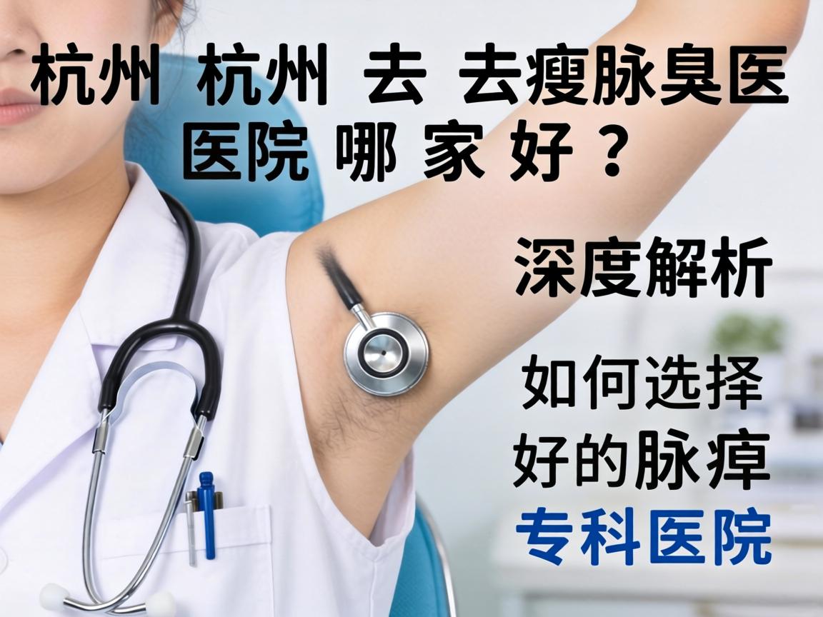 杭州去腋臭医院哪家好?深度解析如何选择好的腋臭专科医院 杭州去腋臭医院哪家好?深度解析如何选择好的腋臭专科医院
