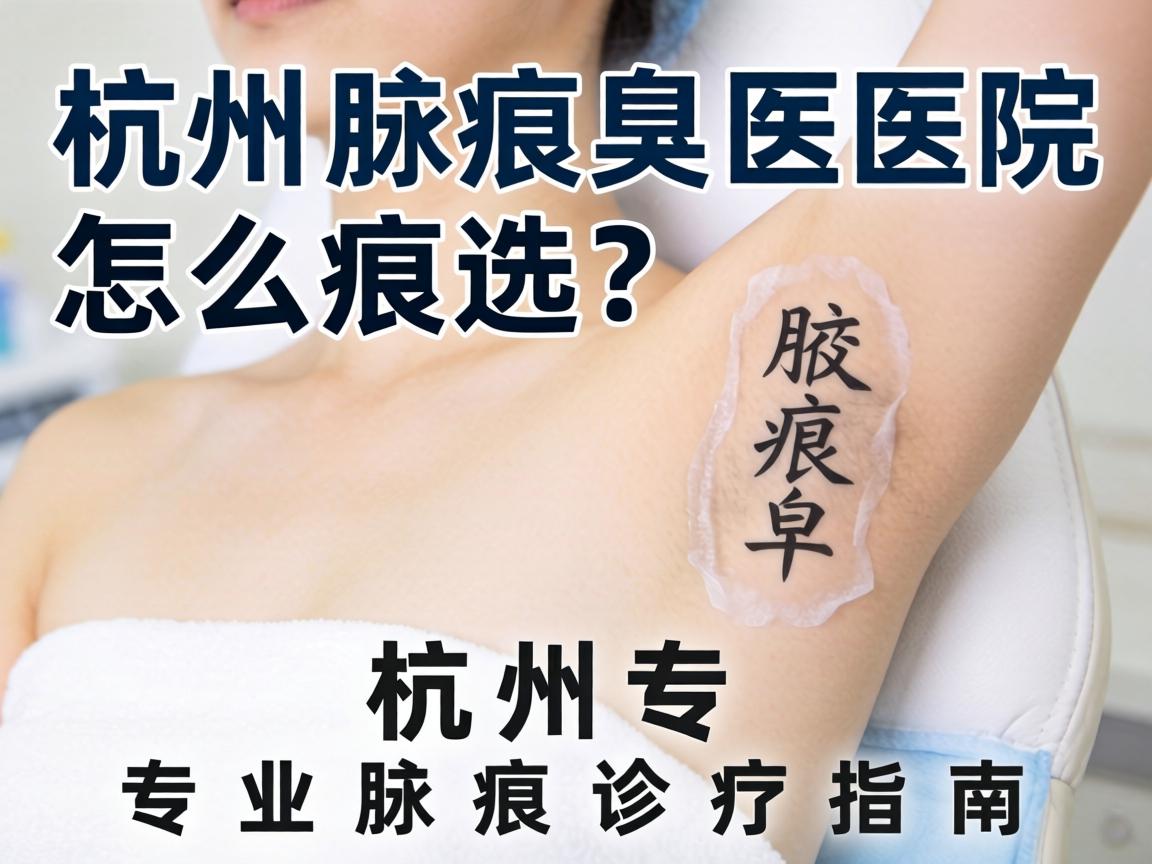 杭州腋臭医院怎么选？杭州专业腋臭诊疗指南