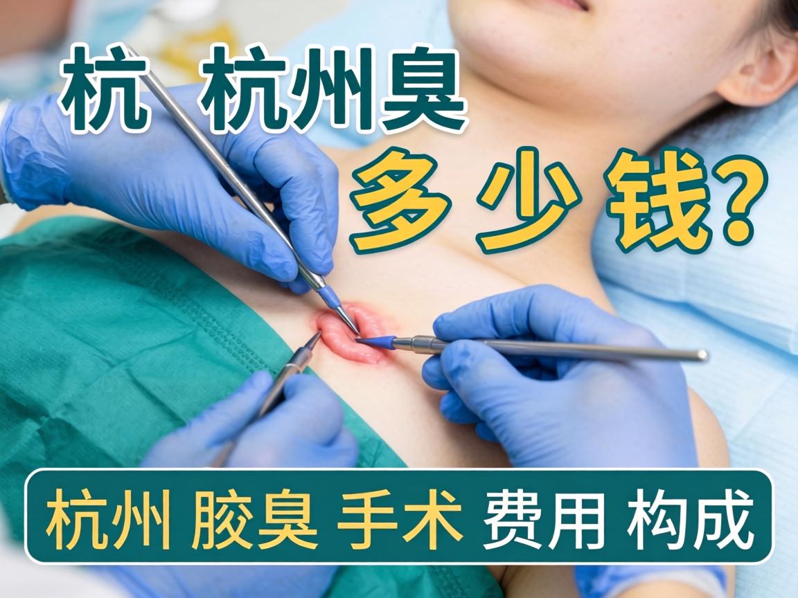 杭州腋臭手术多少钱？详解杭州腋臭手术费用构成
