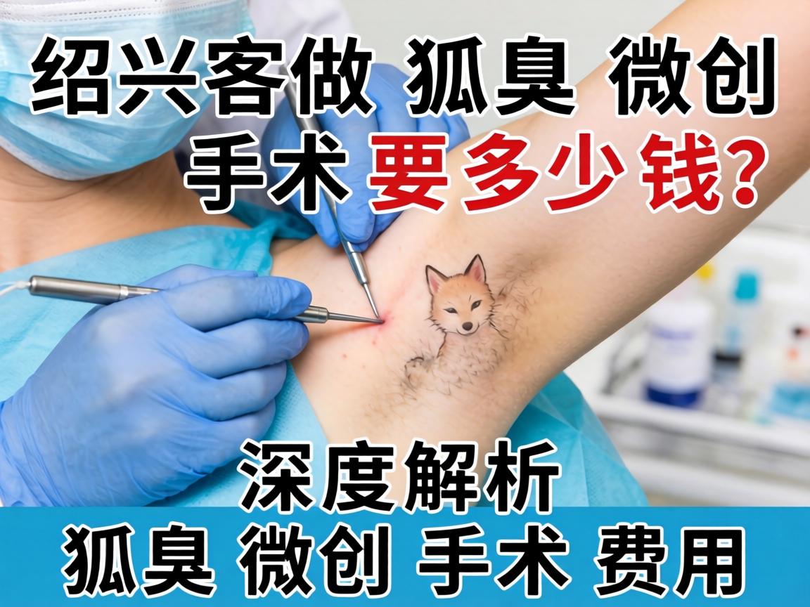 在绍兴做狐臭微创手术要多少钱？深度解析狐臭微创手术费用