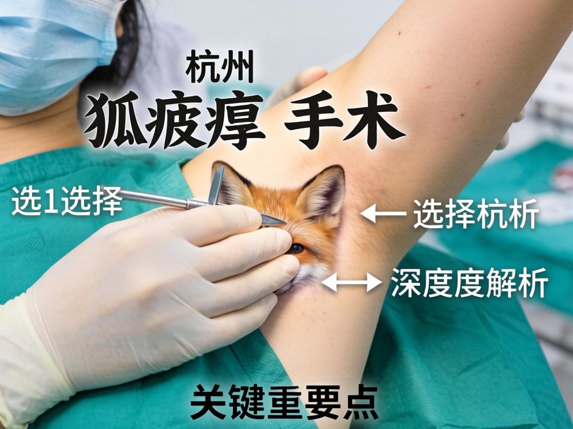 狐臭手术深度解析，选择杭州狐臭手术的关键要点