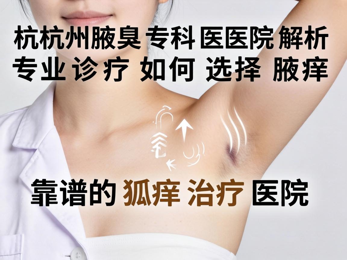 杭州腋臭专科医院解析,专业诊疗如何选择靠谱的狐臭治疗医院 杭州腋臭专科医院解析,专业诊疗如何选择靠谱的狐臭治疗医院