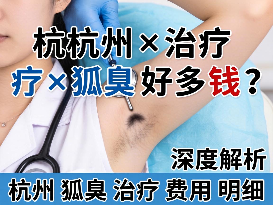 杭州治疗狐臭好多钱?深度解析杭州狐臭治疗费用明细 杭州治疗狐臭好多钱?深度解析杭州狐臭治疗费用明细