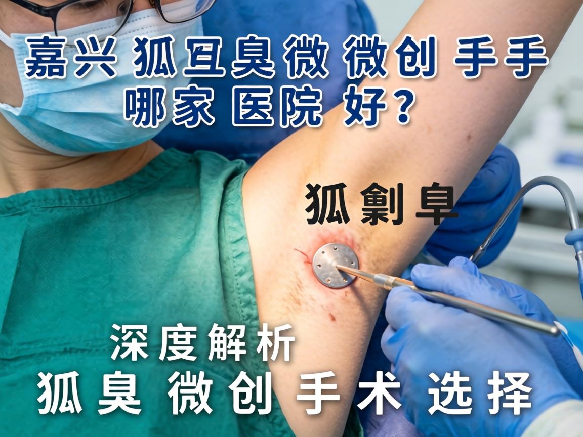 嘉兴狐臭微创手术哪家医院好？深度解析狐臭微创手术选择