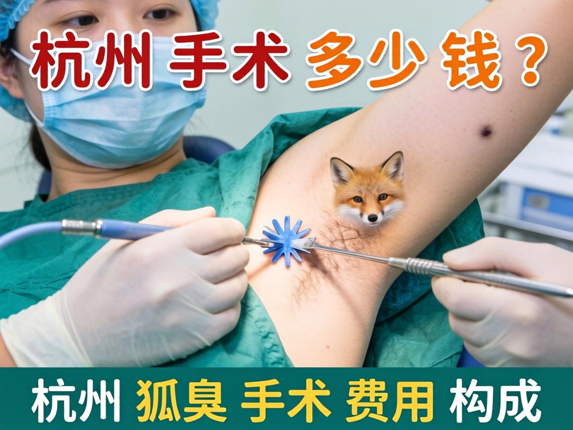 杭州狐臭手术多少钱?详解杭州狐臭手术费用构成 杭州狐臭手术多少钱?详解杭州狐臭手术费用构成