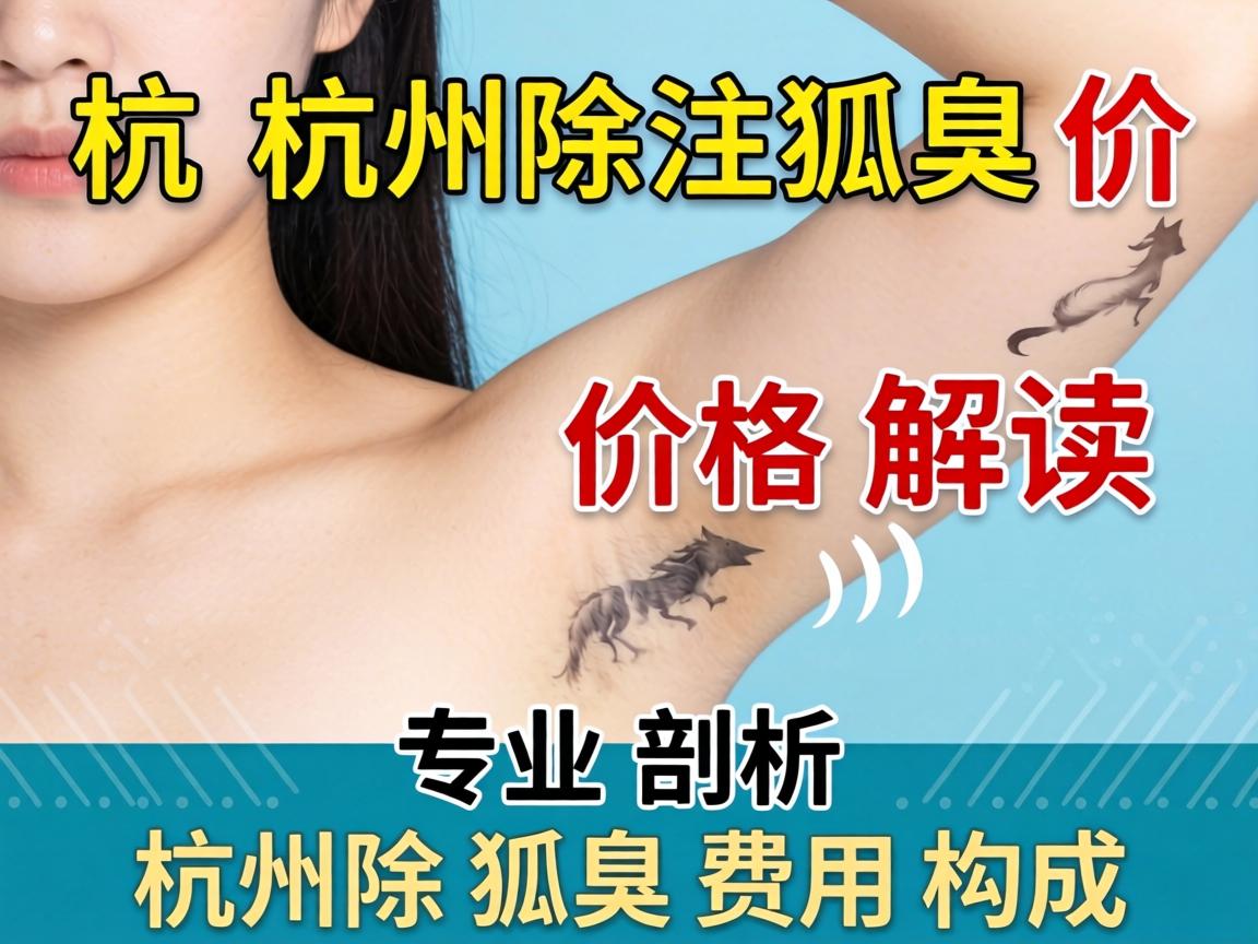 杭州除狐臭价格解读，专业剖析杭州除狐臭费用构成
