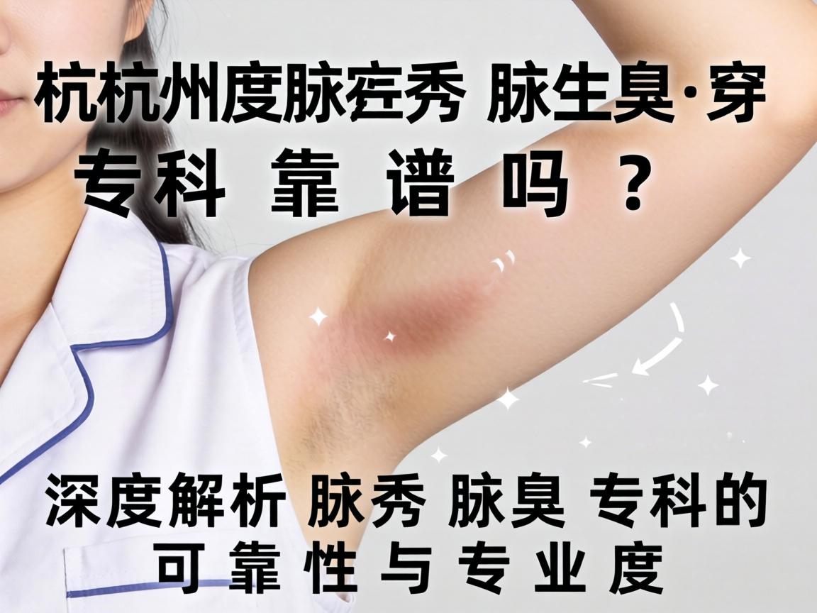 杭州腋秀腋臭专科靠谱吗？深度解析腋秀腋臭专科的可靠性与专业度