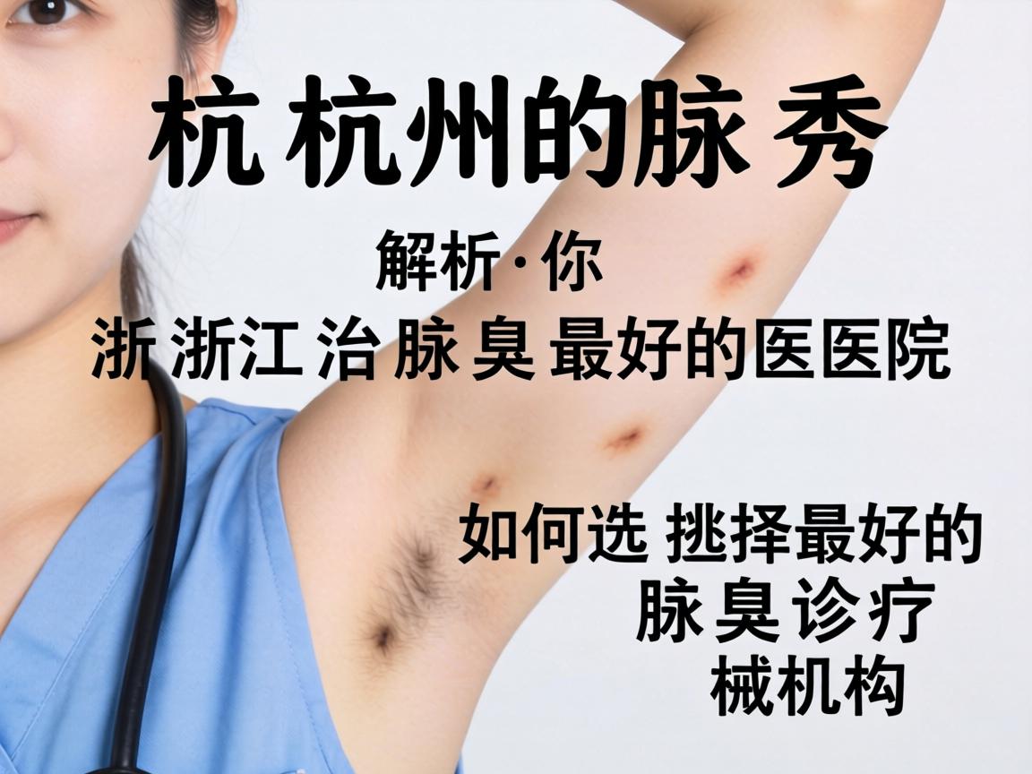 杭州腋秀解析，浙江治腋臭最好的医院，如何选择最好的腋臭诊疗机构