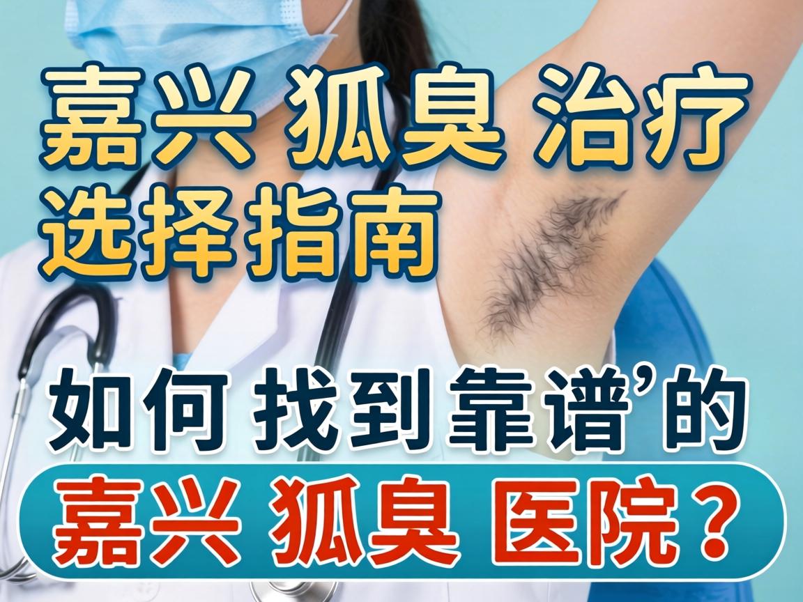 嘉兴狐臭治疗选择指南，如何找到靠谱的嘉兴狐臭医院？