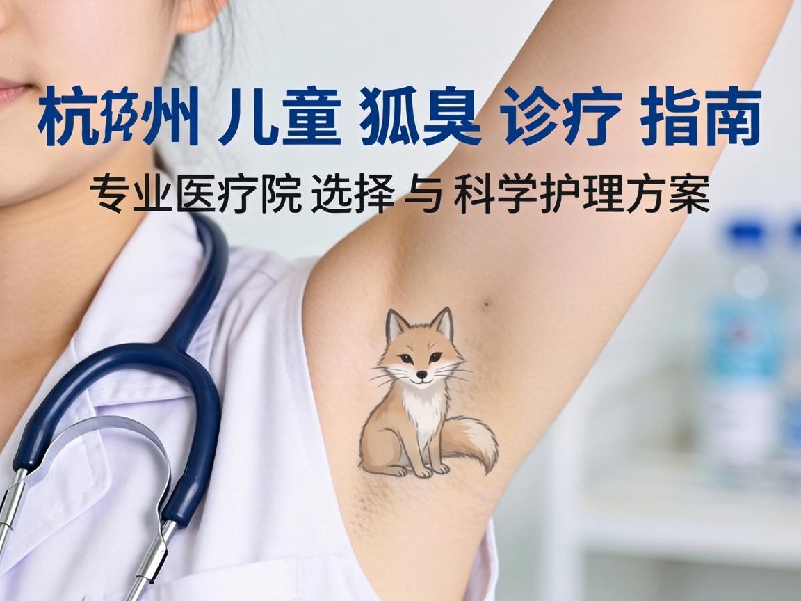 杭州儿童狐臭诊疗指南，专业医院选择与科学护理方案