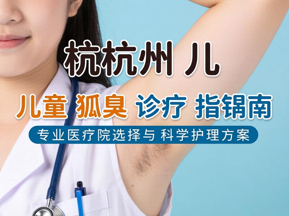 杭州儿童狐臭诊疗指南，专业医院选择与科学护理方案