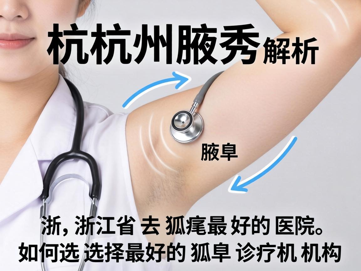 杭州腋秀解析,浙江省去狐臭最好的医院,如何选择最好的狐臭诊疗机构 杭州腋秀解析,浙江省去狐臭最好的医院,如何选择最好的狐臭诊疗机构