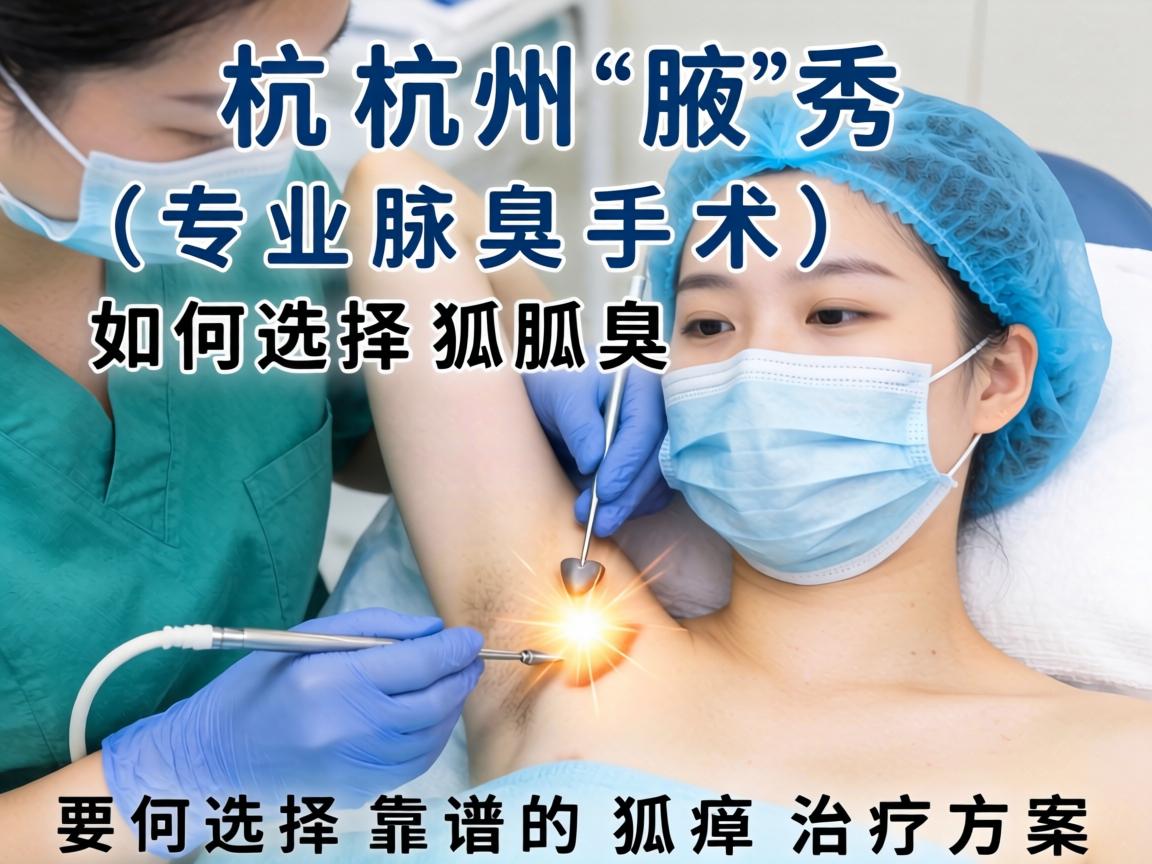杭州腋秀解析,杭州专业腋臭手术,如何选择靠谱的狐臭治疗方案 杭州腋秀解析,杭州专业腋臭手术,如何选择靠谱的狐臭治疗方案