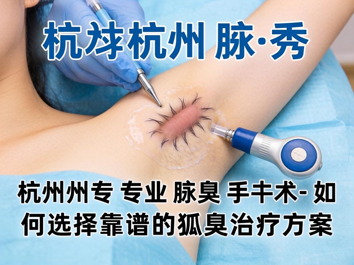 杭州腋秀解析,杭州专业腋臭手术,如何选择靠谱的狐臭治疗方案 杭州腋秀解析,杭州专业腋臭手术,如何选择靠谱的狐臭治疗方案