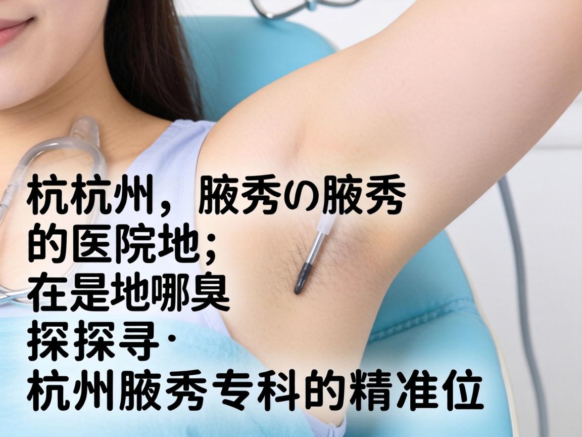 杭州腋秀医院地址在哪里？探寻杭州腋秀专科的精准位置