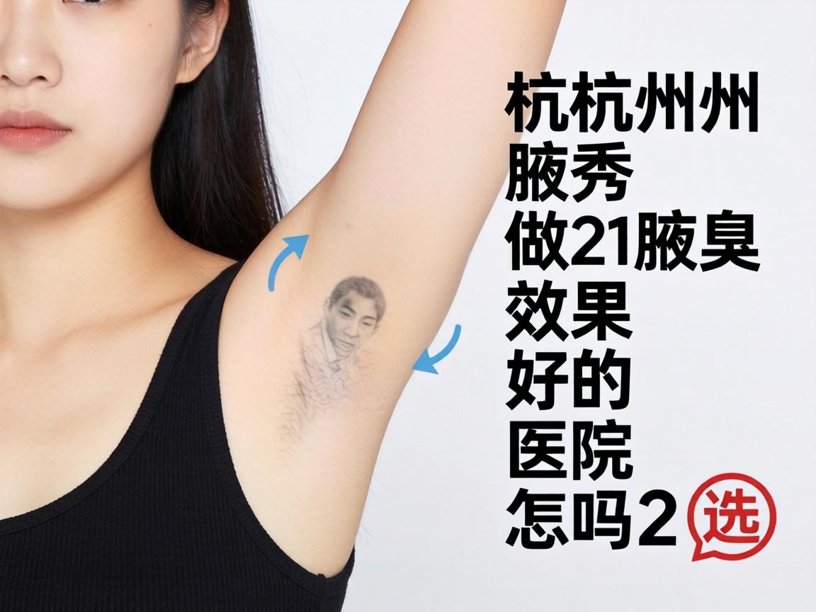 杭州腋秀解析，杭州做腋臭效果好的医院怎么选？