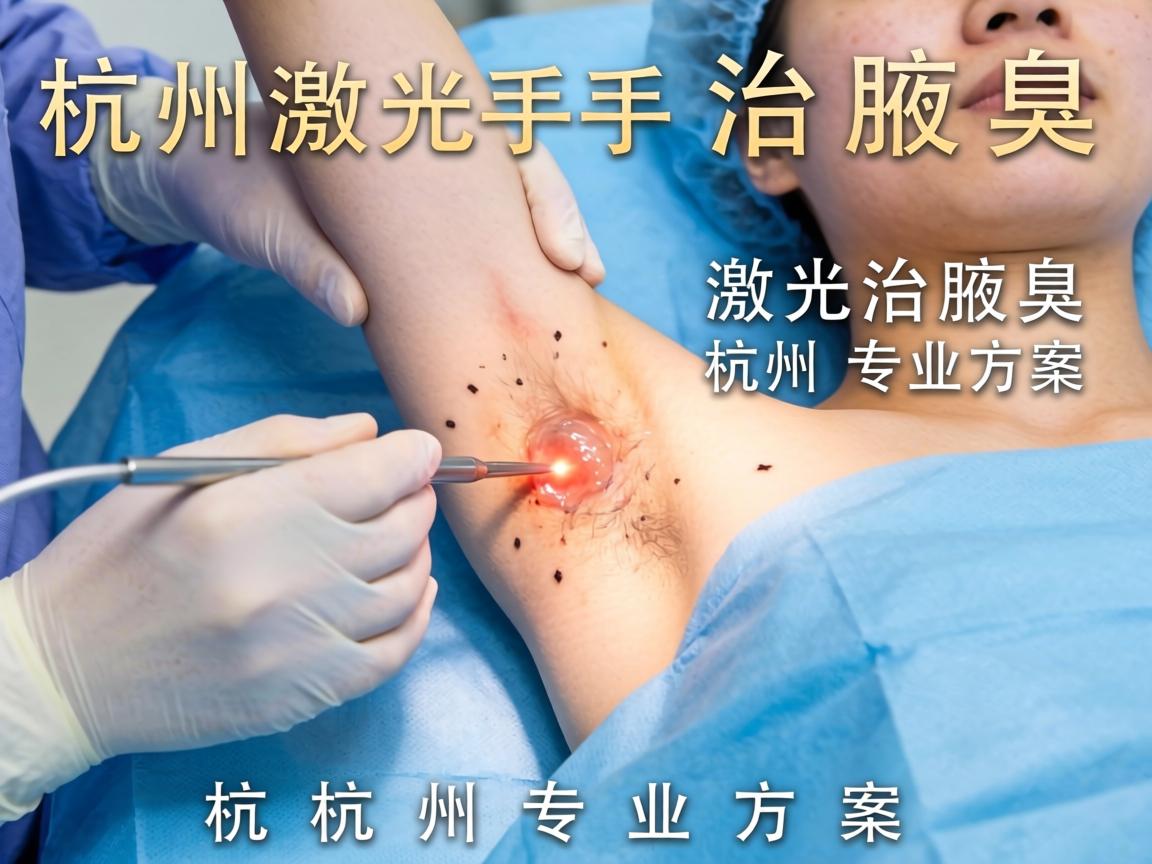 杭州激光手术治腋臭，详解激光治腋臭的杭州专业方案