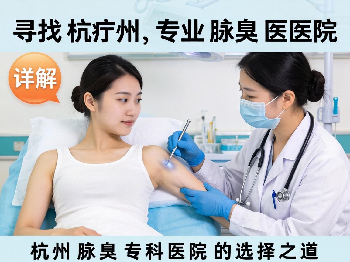 寻找杭州专业腋臭医院,详解杭州腋臭专科医院的选择之道 寻找杭州专业腋臭医院,详解杭州腋臭专科医院的选择之道