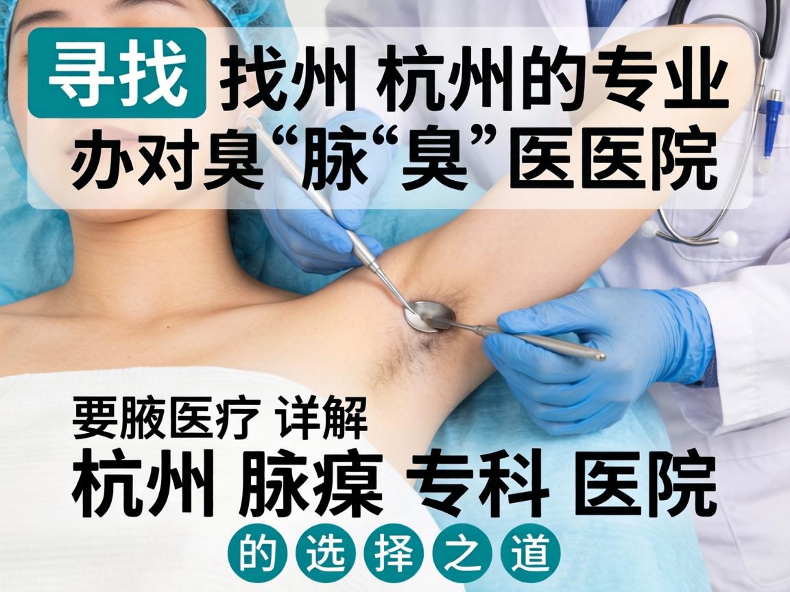 寻找杭州专业腋臭医院,详解杭州腋臭专科医院的选择之道 寻找杭州专业腋臭医院,详解杭州腋臭专科医院的选择之道