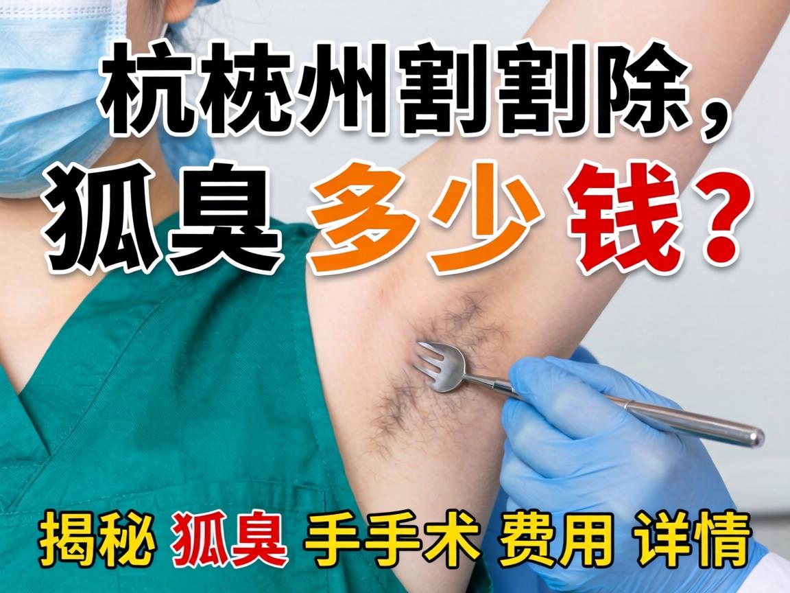 杭州割除狐臭多少钱?揭秘狐臭手术费用详情 杭州割除狐臭多少钱?揭秘狐臭手术费用详情