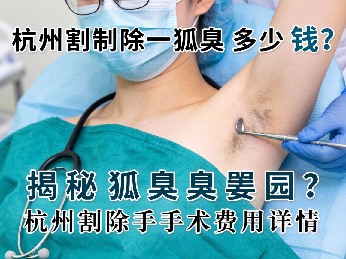 杭州割除狐臭多少钱?揭秘狐臭手术费用详情 杭州割除狐臭多少钱?揭秘狐臭手术费用详情