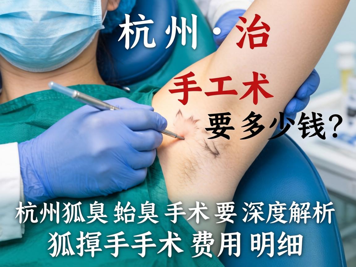 杭州治狐臭手术要多少钱?深度解析狐臭手术费用明细 杭州治狐臭手术要多少钱?深度解析狐臭手术费用明细