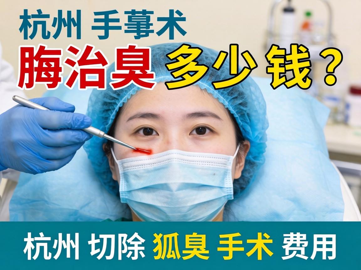 杭州腋臭手术多少钱?详解杭州切除狐臭手术费用 杭州腋臭手术多少钱?详解杭州切除狐臭手术费用