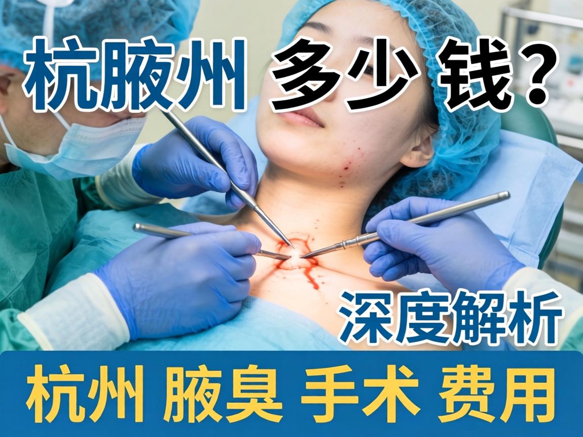 杭州腋臭手术多少钱?深度解析杭州腋臭手术费用 杭州腋臭手术多少钱?深度解析杭州腋臭手术费用