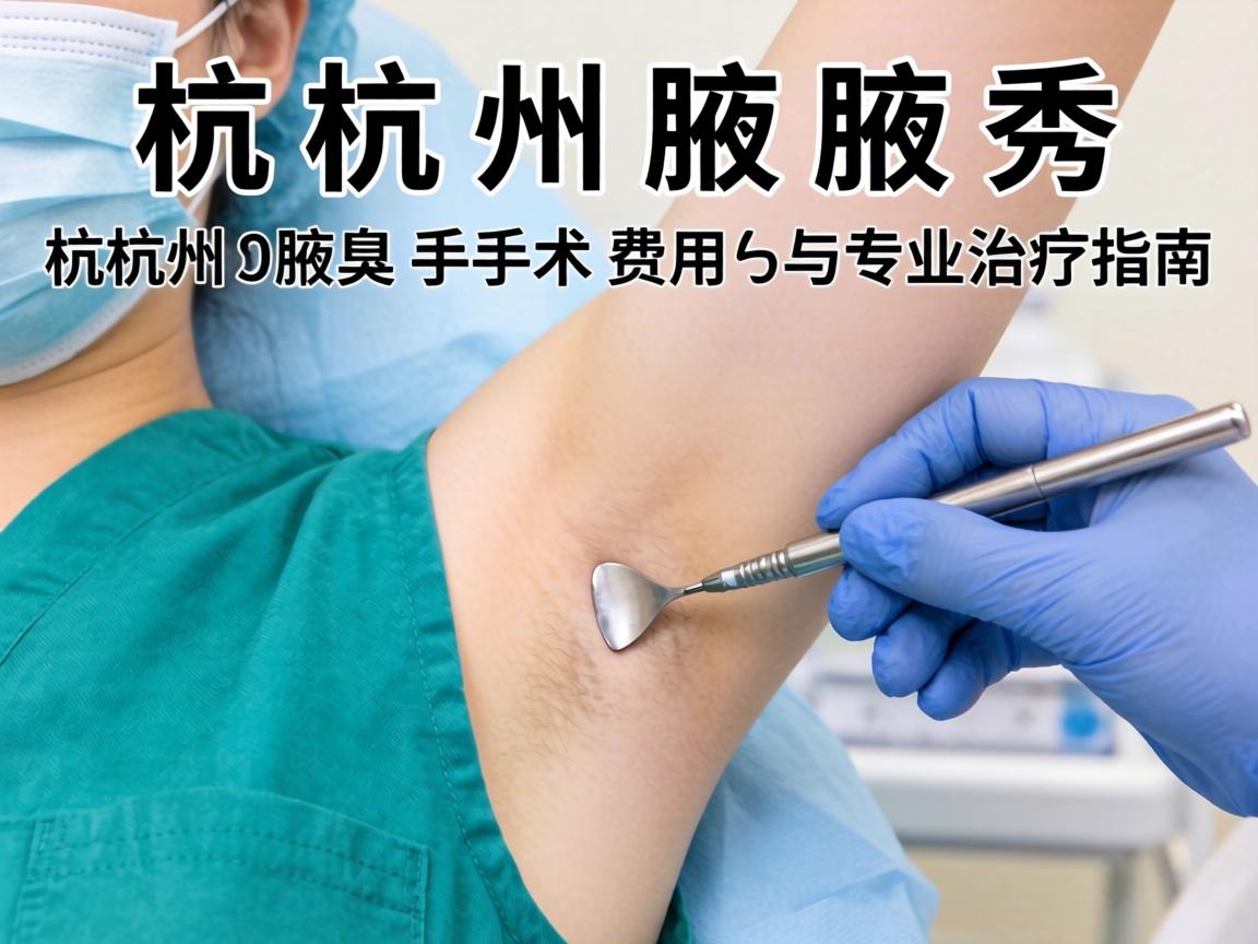 杭州腋秀解析，杭州腋臭手术费用与专业治疗指南