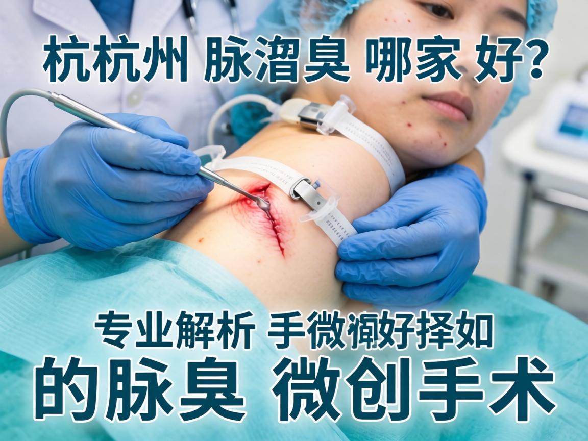 杭州腋臭微创手术哪家好？专业解析如何选择好的腋臭微创手术