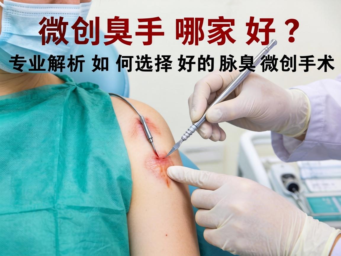 杭州腋臭微创手术哪家好？专业解析如何选择好的腋臭微创手术