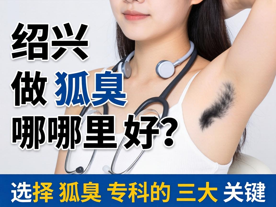 在绍兴做狐臭哪里好？选择狐臭专科的三大关键