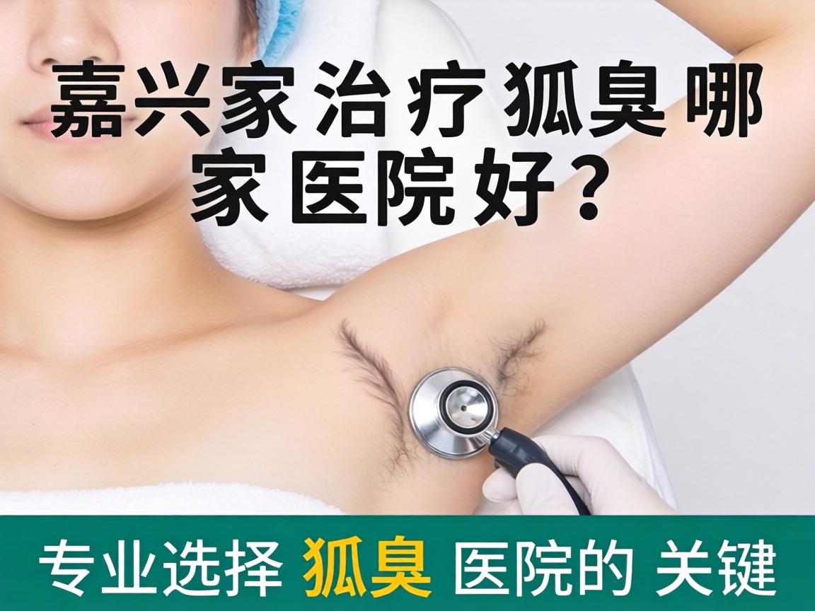嘉兴治疗狐臭哪家医院好？专业选择狐臭医院的关键