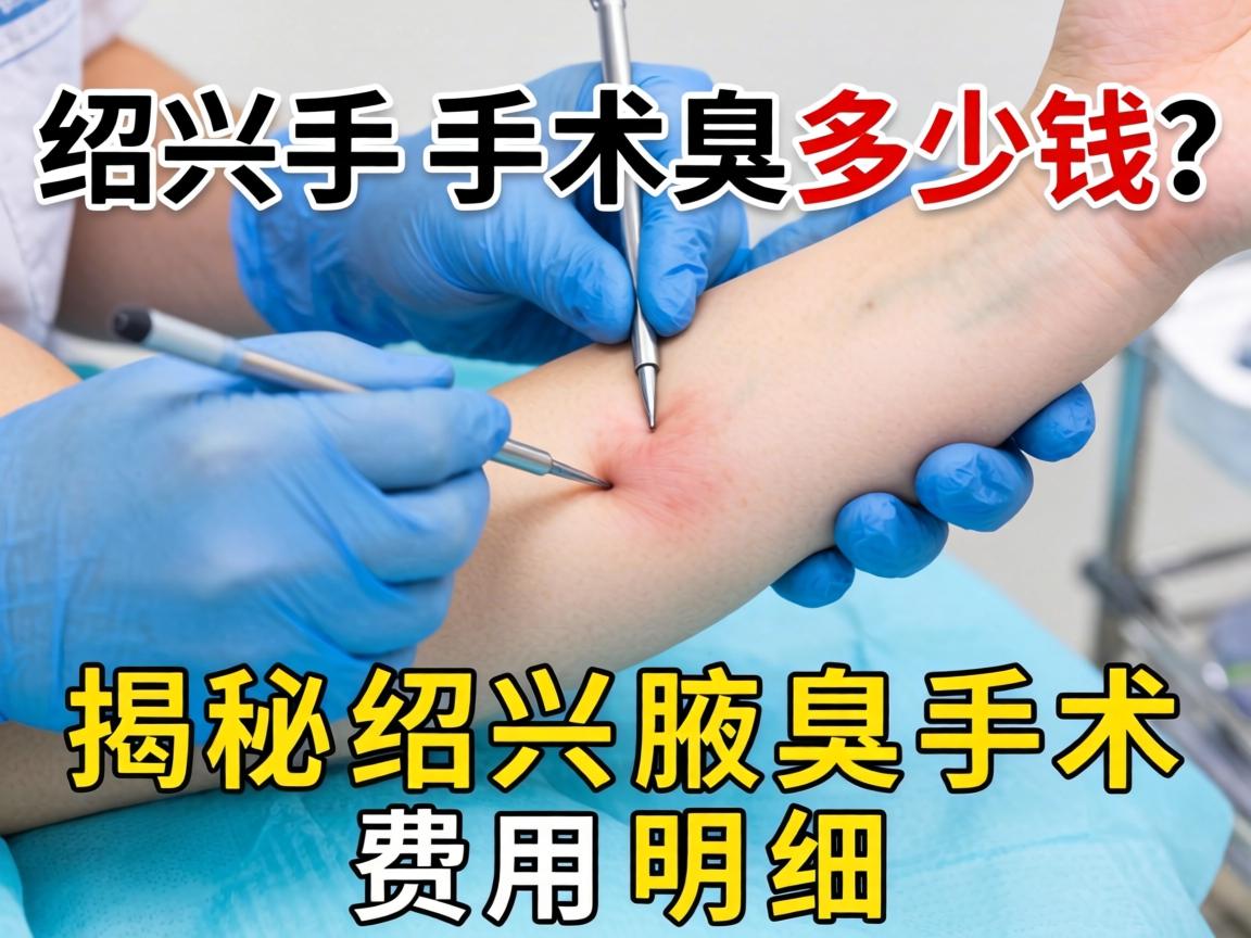 绍兴腋臭手术多少钱？揭秘绍兴腋臭手术费用明细