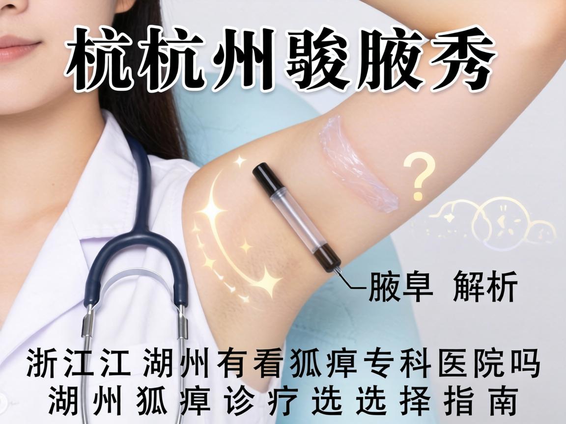 杭州腋秀解析，浙江湖州有看狐臭专科医院吗？湖州狐臭诊疗选择指南
