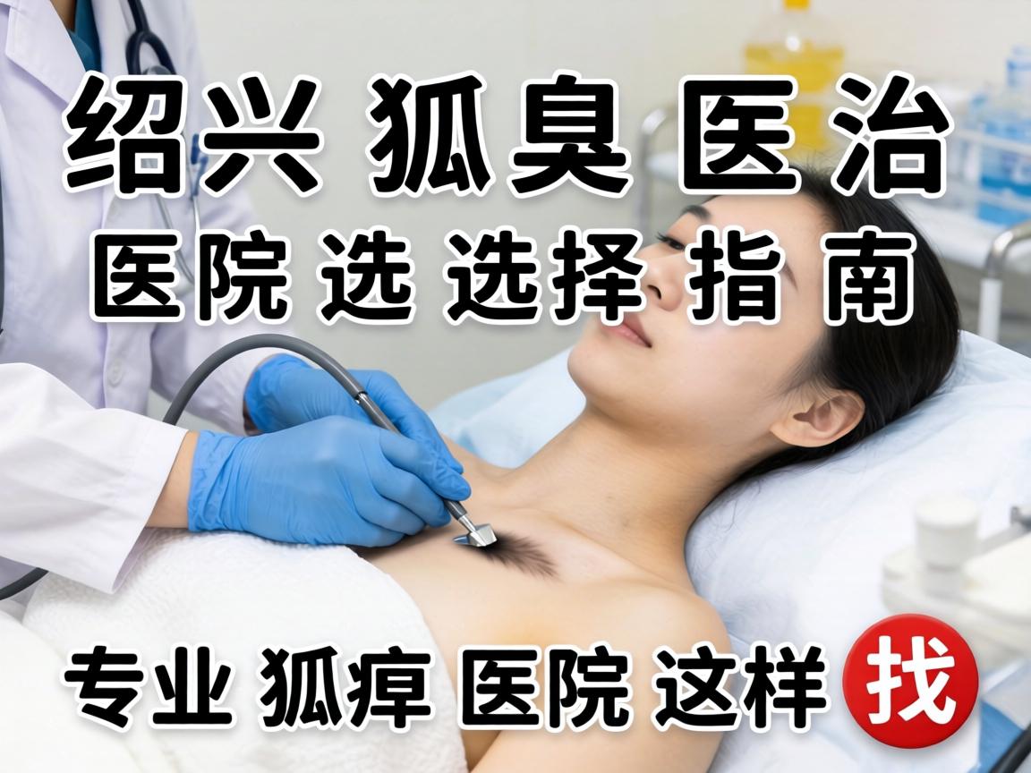 绍兴狐臭医治医院选择指南，专业狐臭医院这样找