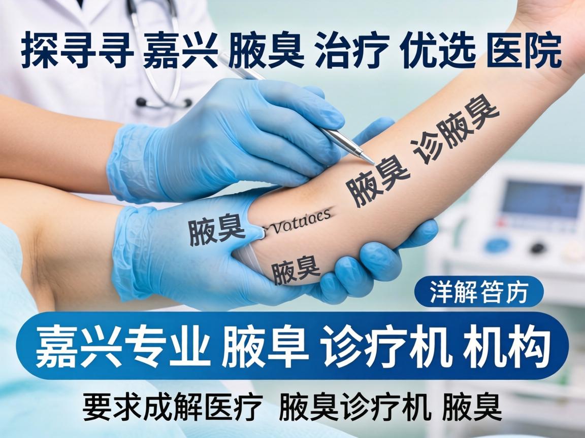 探寻嘉兴腋臭治疗优选医院，详解嘉兴专业腋臭诊疗机构