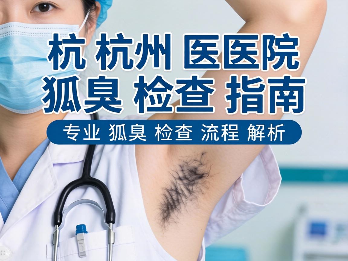 杭州医院狐臭检查指南，专业狐臭检查流程解析
