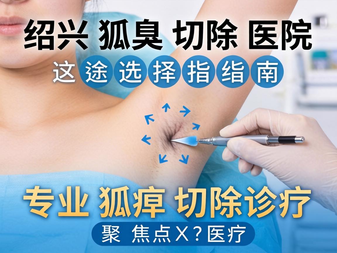 绍兴狐臭切除医院选择指南，聚焦专业狐臭切除诊疗