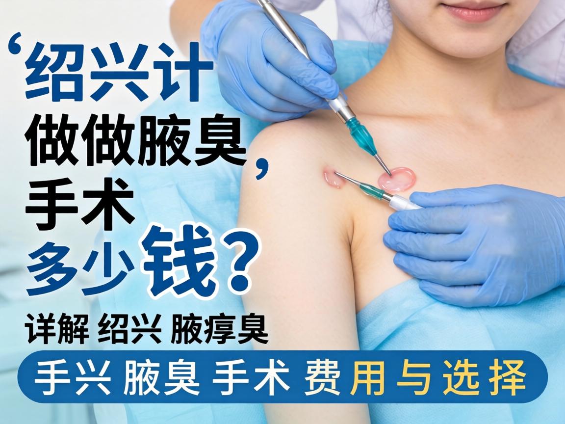 在绍兴做腋臭手术多少钱?详解绍兴腋臭手术费用与选择 在绍兴做腋臭手术多少钱?详解绍兴腋臭手术费用与选择