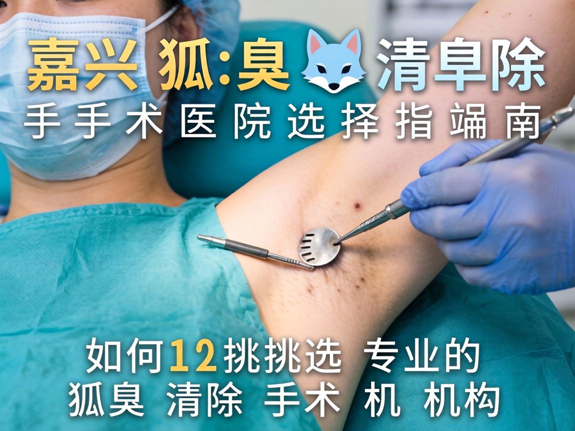 嘉兴狐臭清除手术医院选择指南，如何挑选专业的狐臭清除手术机构