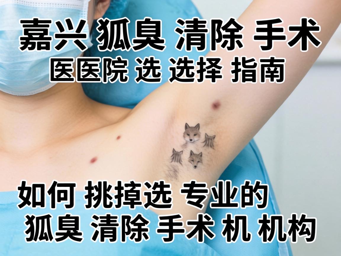 嘉兴狐臭清除手术医院选择指南，如何挑选专业的狐臭清除手术机构