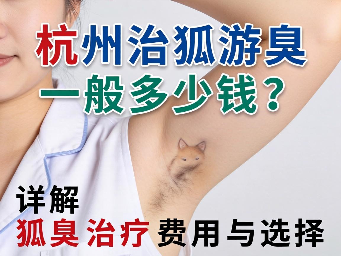 杭州治狐臭一般多少钱?详解狐臭治疗费用与选择 杭州治狐臭一般多少钱?详解狐臭治疗费用与选择