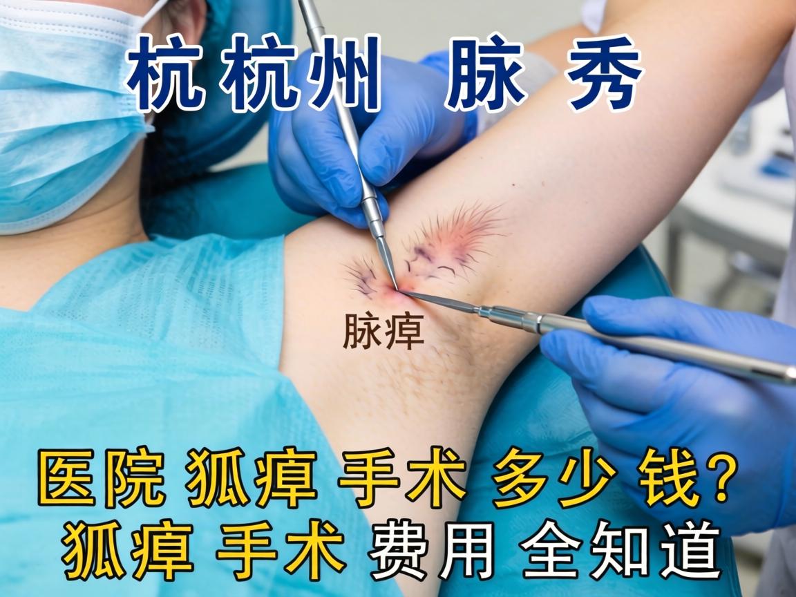 杭州腋秀解析，杭州医院做狐臭手术多少钱？狐臭手术费用全知道