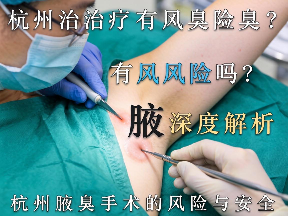杭州腋臭手术治疗有风险吗?深度解析杭州腋臭手术的风险与安全 杭州腋臭手术治疗有风险吗?深度解析杭州腋臭手术的风险与安全