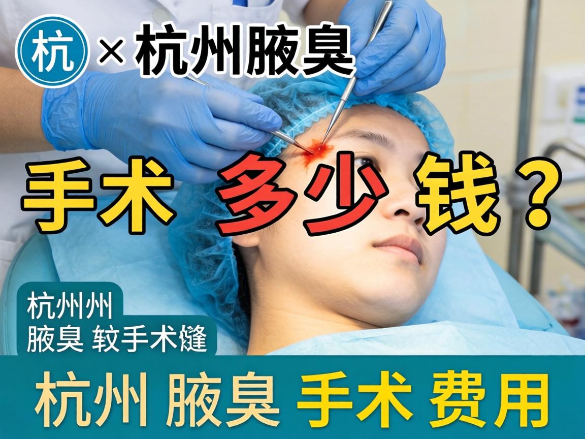 杭州腋臭手术多少钱?详解杭州腋臭手术费用 杭州腋臭手术多少钱?详解杭州腋臭手术费用