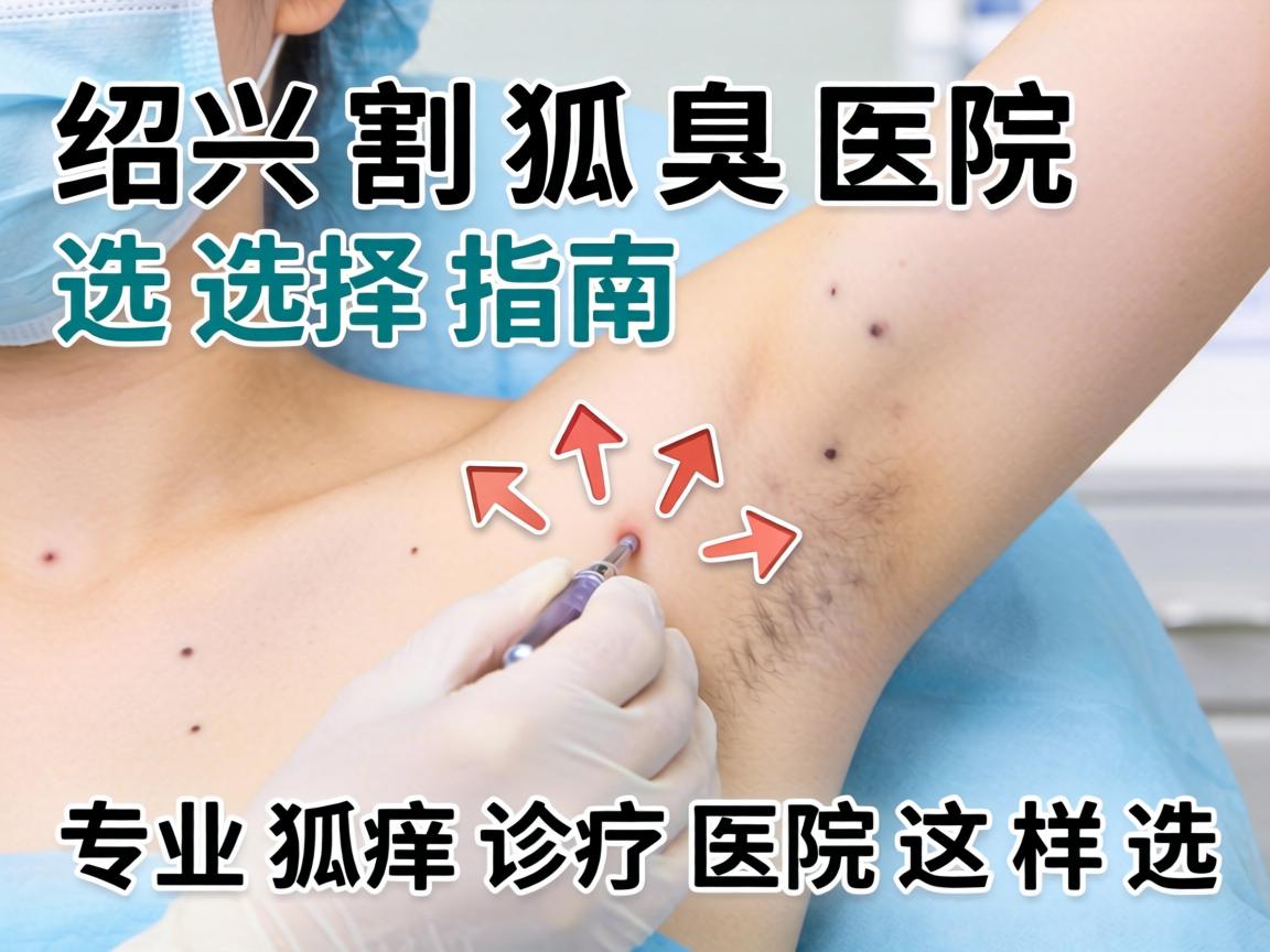 绍兴割狐臭医院选择指南，专业狐臭诊疗医院这样选